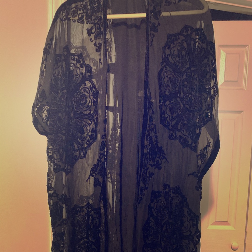 Long overlay/ cover up